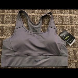 NWT Nike Dri-Fit Swoosh Pocket Sports Bra